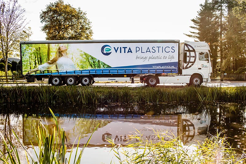 vrachtwagen Vita Plastics